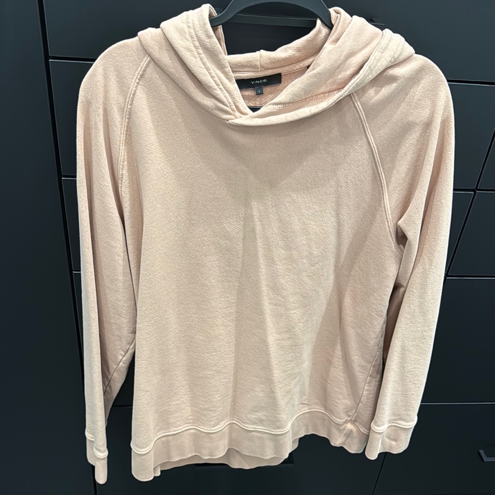 VINCE MEN SWEATER WITH HOODIE
